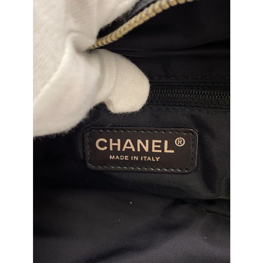 CHANEL◇トートバッグ/ナイロン/BLK/総柄// : セカンドストリートYahoo