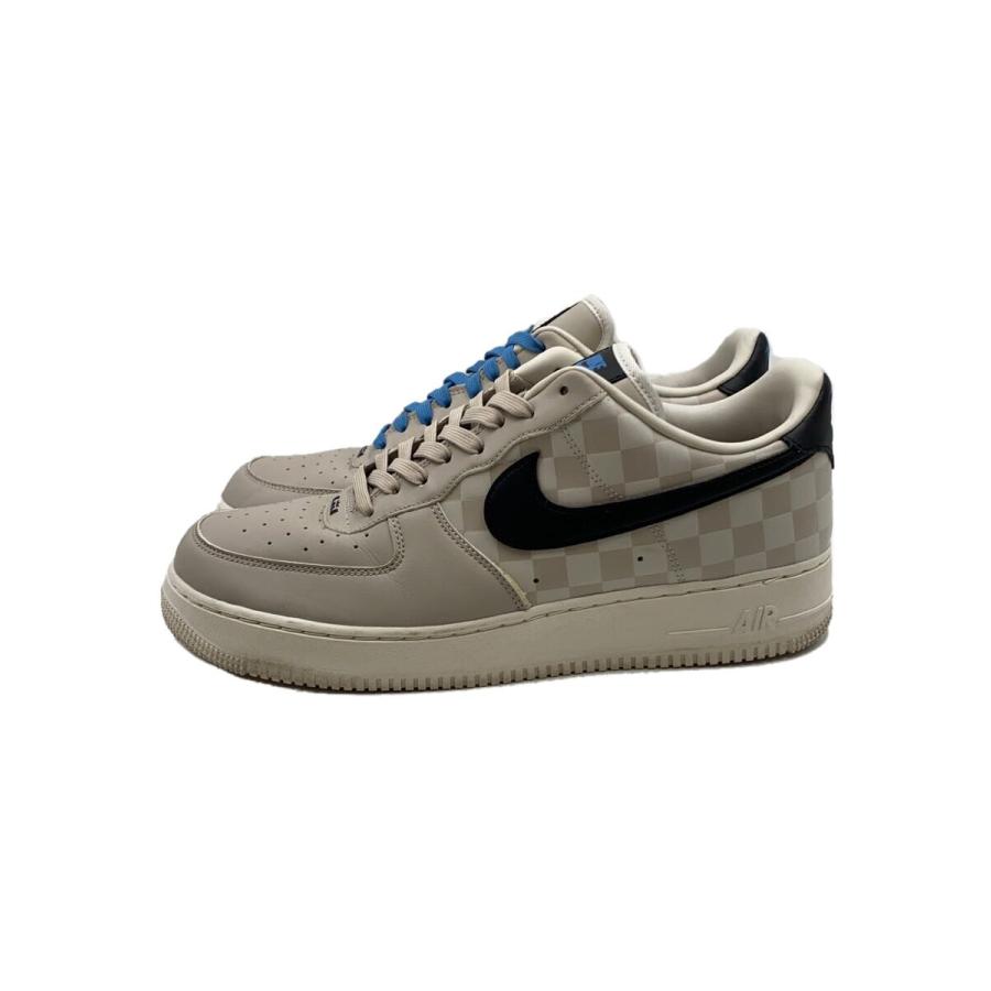 NIKE◇AIR FORCE 1 07 QS_エア フォース QS/30cm/グレー/レザー 