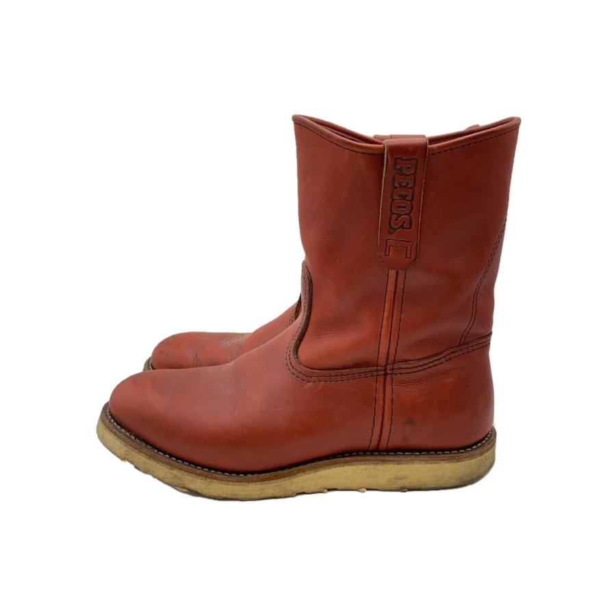 RED WING◇PECOS BOOTS/ブーツ/US9/ブラウン/レザー/8866 : セカンド