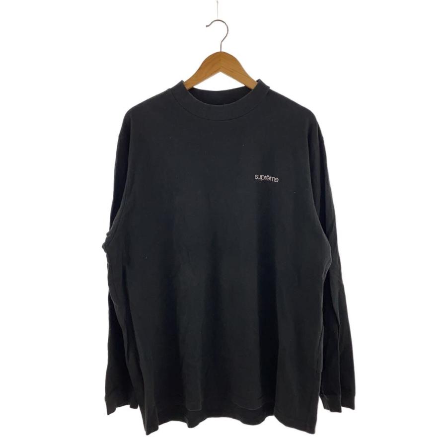 Supreme◇23AW/Mock Neck L/S Top/ロンT/長袖Tシャツ/XL/コットン