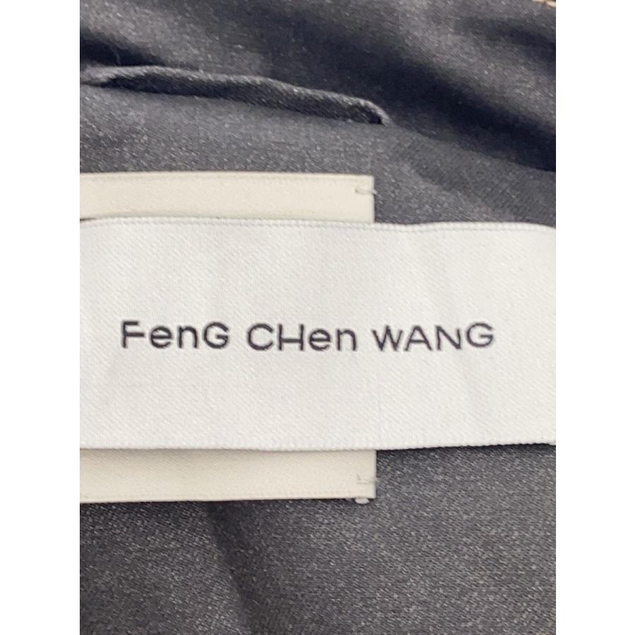 Feng Chen Wang◇21SS/変形トレンチコート/トレンチコート/XL/コットン