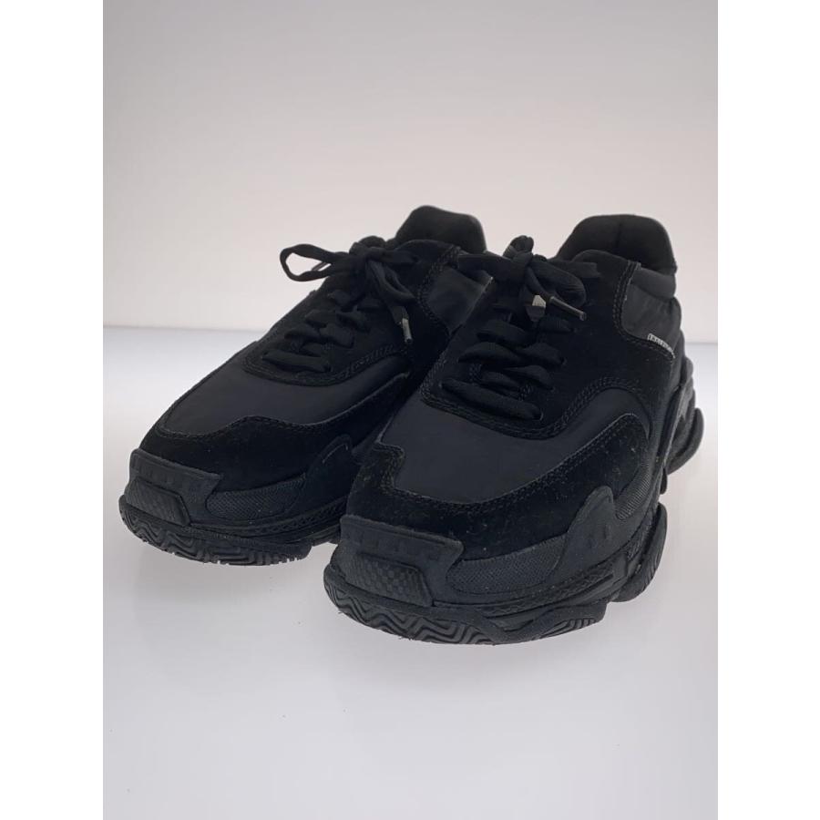 BALENCIAGA◇TRIPLE S/トリプルS/ローカットスニーカー/25cm/ブラック 
