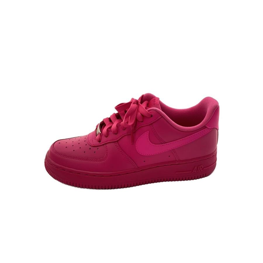 【1回使用】NIKE ナイキ エアフォース1 ピンク 24cm NIKE◇AIR FORCE 1 07_エア フォース 07/24cm/ピンク/レザー