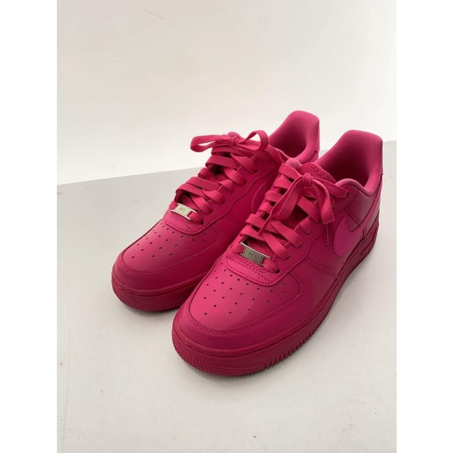 NIKE◇AIR FORCE 1 07_エア フォース 07/24cm/ピンク/レザー