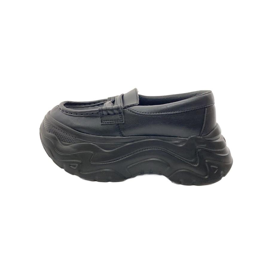 CONVERSE◇CITYHIKE LOAFER/厚底/オールスター/ローファー/23.5cm/BLK 
