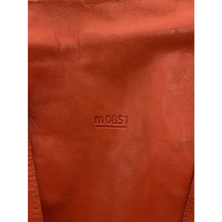 m0851◇2WAY/WEEKEND BAG/トートバッグ/レザー/ORN/無地 : セカンド