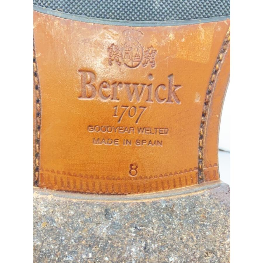 Berwick◇ドレスシューズ/Uチップ/UK8/BRW/レザー/4558// : セカンド