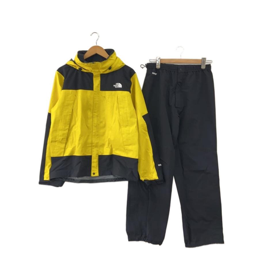 THE NORTH FACE◇MOUNTAIN REINTEX/セットアップ/L/ナイロン/YLW/無地
