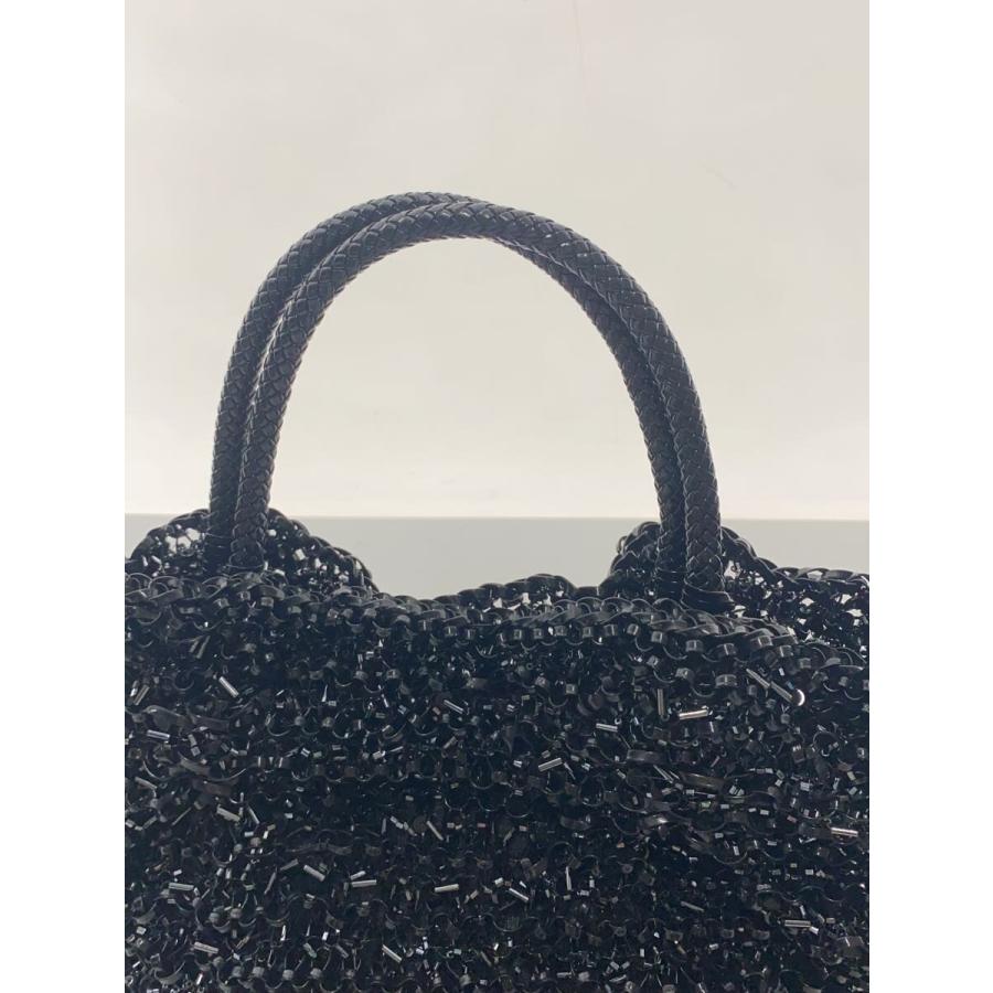 正規品　ANTEPRIMA ワイヤーバッグ ブラック ANTEPRIMA◇ワイヤーバッグ/ショルダーバッグ/BLK/無地// : セカンド
