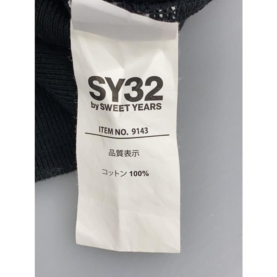SY32 by SWEET YEARS◇NTN P/O HOODIE/NEW TYPE NEO/M/コットン/BLK 