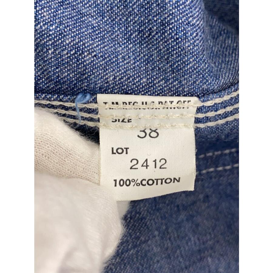 Lee◇カバーオール/38/コットン/IDG/無地/92412 : セカンド