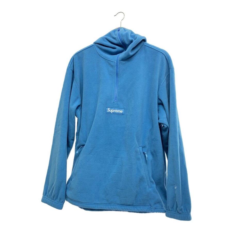 SUPREME シュプリーム パーカー 水色 XL Supreme◇パーカー/XL/ポリエステル/BLU/無地 : セカンドストリート