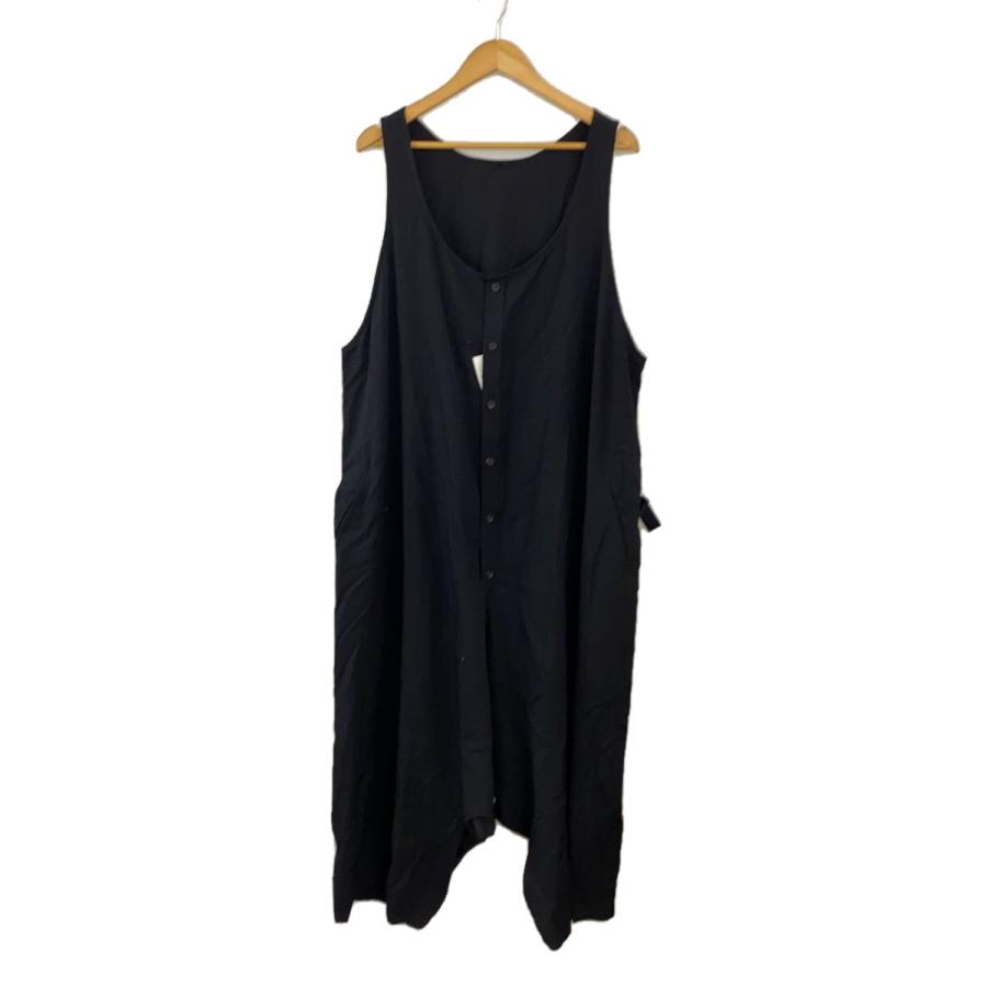 yohji yamamoto POUR HOMME◇オールインワン/1/ウール/BLK/hh