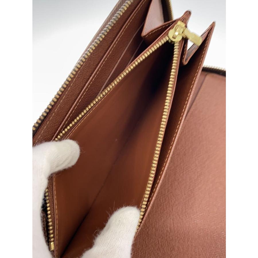 LOUIS VUITTON◇ジッピー・オーガナイザー_モノグラム・キャンバス_BRW