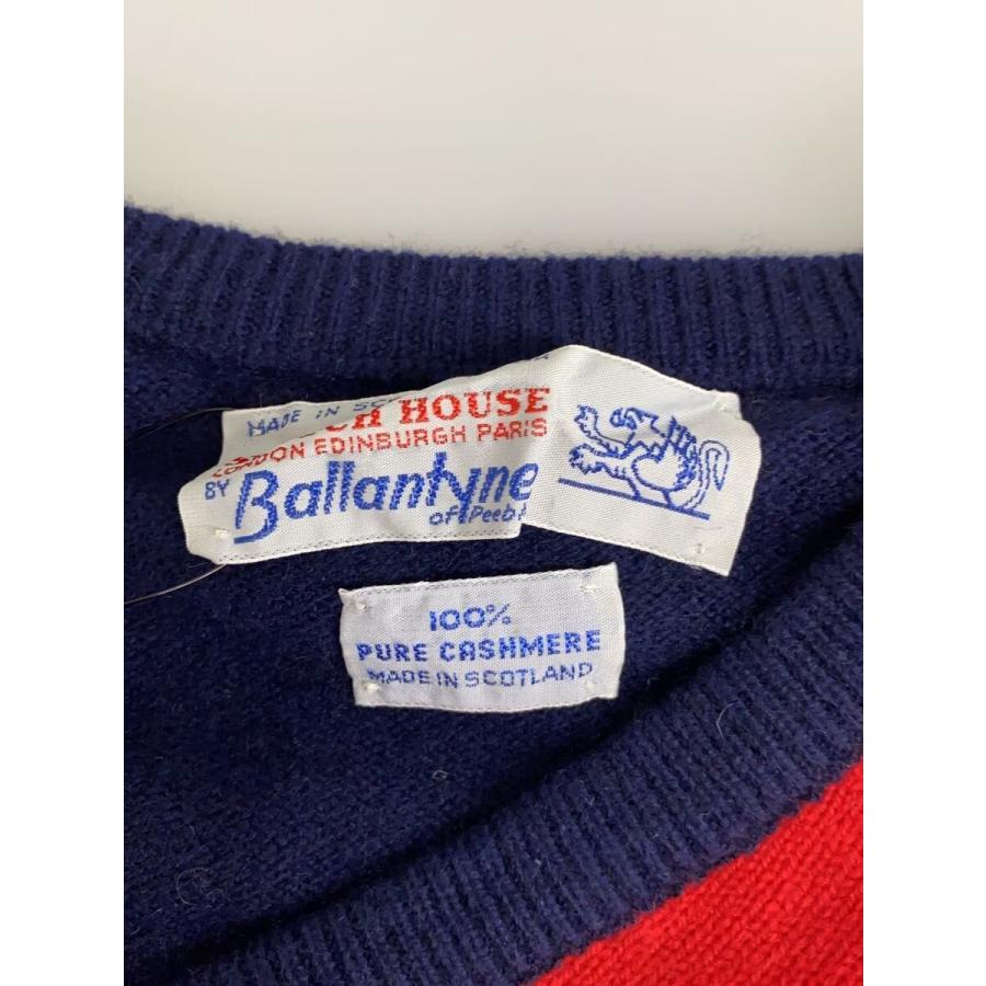 BALLANTYNE◇ニット・セーター(厚手)/--/カシミア/NVY// BALLANTYNE 