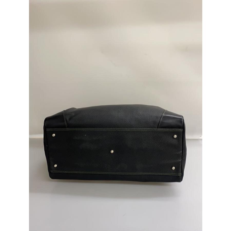 pierre cardin◇ボストンバッグ/レザー/BLK : セカンドストリートYahoo