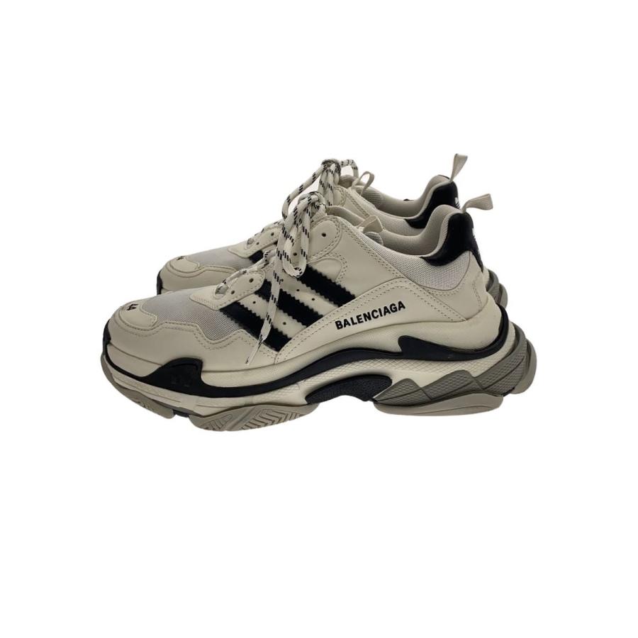 BALENCIAGA◇×adidas/TRIPLE S TRAINERS/29cm/WHT/710021// : セカンド