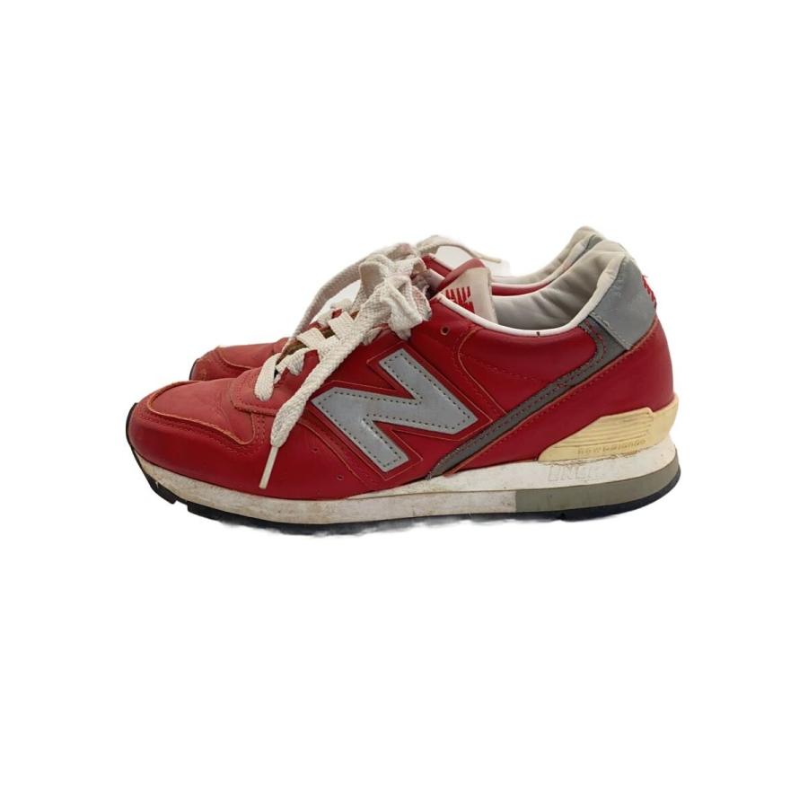 NEW BALANCE◇M996/レッド/Made in USA/23.5cm/RED// : セカンド