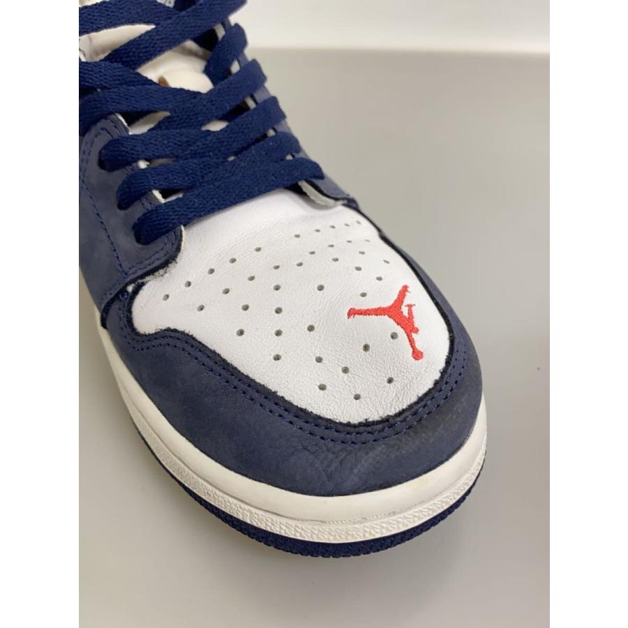 NIKE◇SB AIR JORDAN 1 LOW QS/エアジョーダンロー/ブルー/CJ7891-400