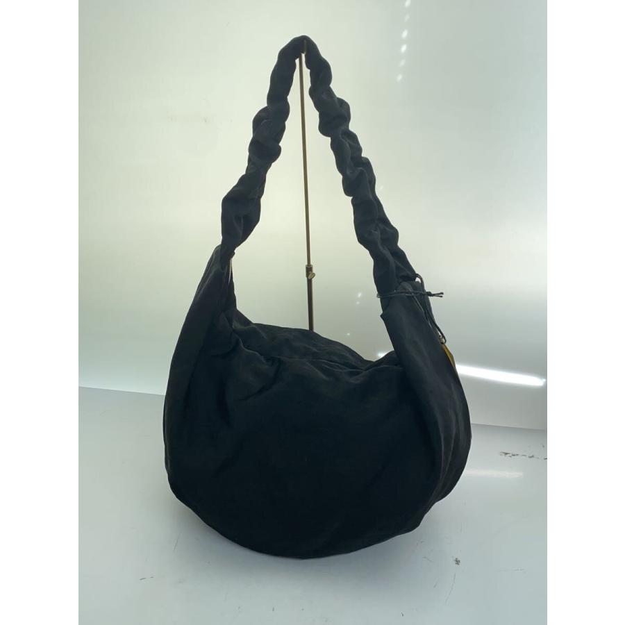 OUAT◇ショルダーバッグ/ナイロン/BLK/03-6804-0865// : セカンド 