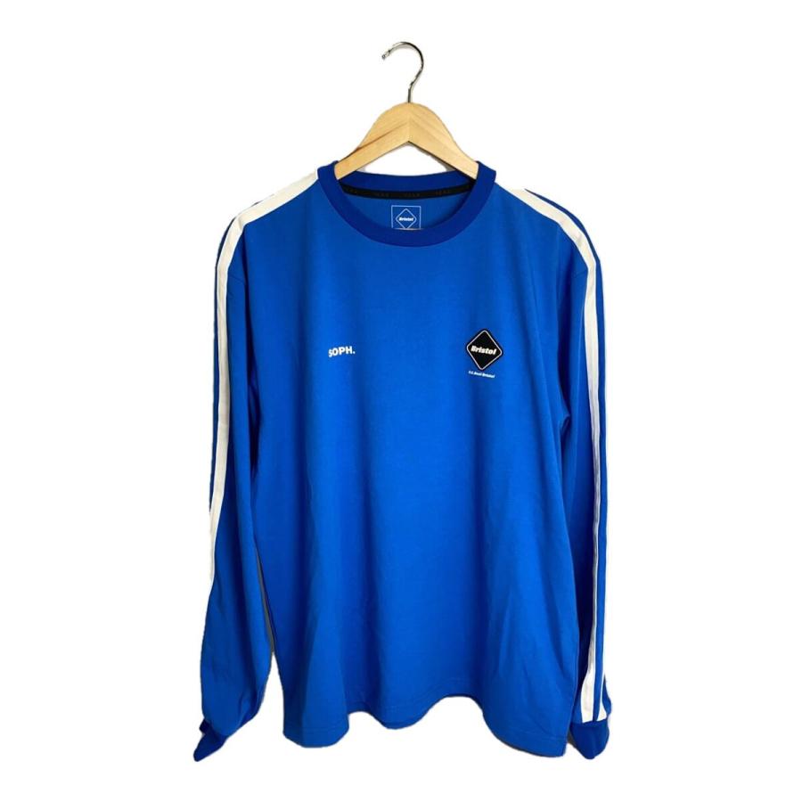 F.C.R.B.(F.C.Real Bristol)◇長袖Tシャツ/L/ポリエステル/BLU/FCRB 