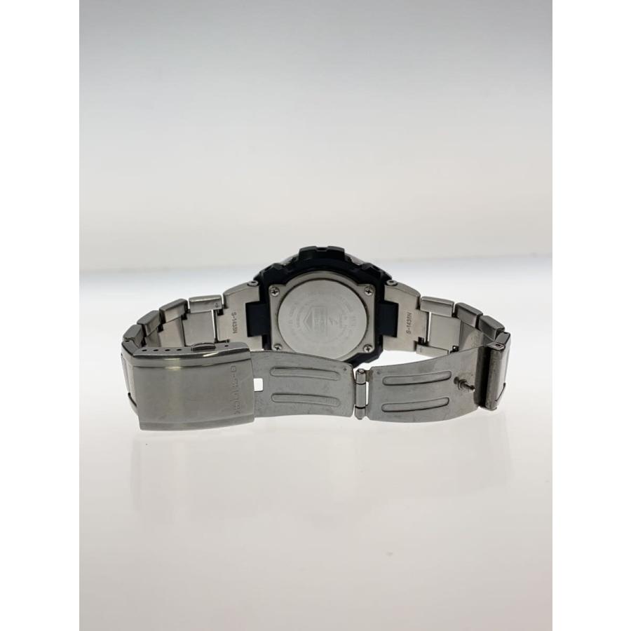 CASIO◇クォーツ腕時計/デジタル/BLK/SLV/GST-W3100 : セカンド
