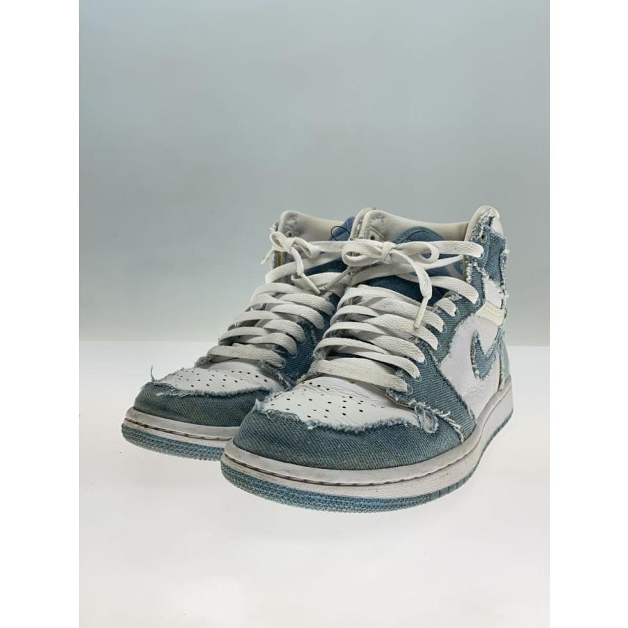 NIKE◇AJ 1 RETRO HIGH OG_エアジョーダン レトロ ハイ OG/24cm/BLU