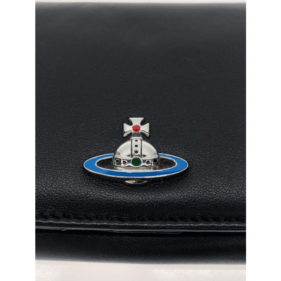 Vivienne Westwood◇長財布/羊革/BLK/レディース/51060025-EMMA