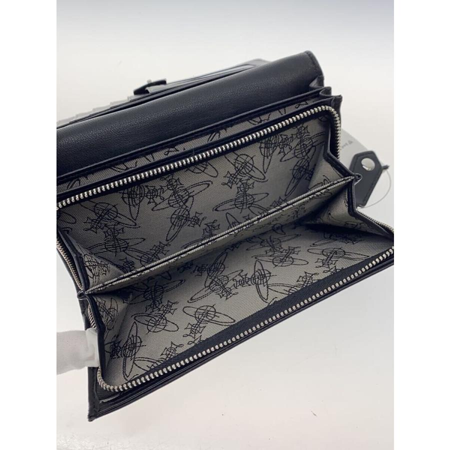Vivienne Westwood◇長財布/羊革/BLK/レディース/51060025-EMMA