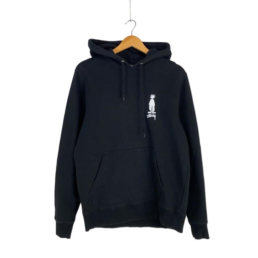 【希少】Stussy シャドーマン パーカー sサイズ STUSSY◇パーカー/シャドーマン/S/コットン/ブラック : セカンド