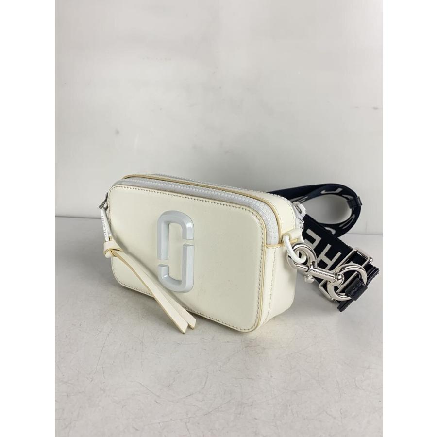 美品 MARC JACOBS ショルダーバッグ ホワイト MARC JACOBS◇ショルダーバッグ/レザー/ホワイト/M0014867 128