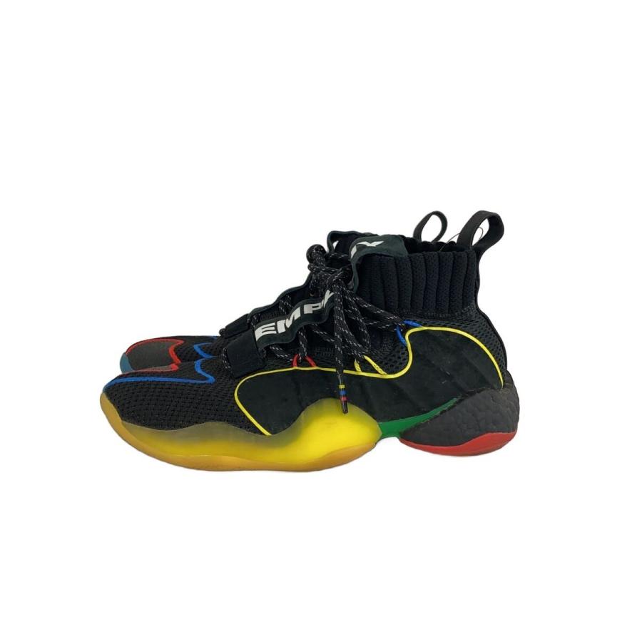 adidas◇CRAZY BYW LVL X PW/G27805/27.5cm/フブラック/G27805