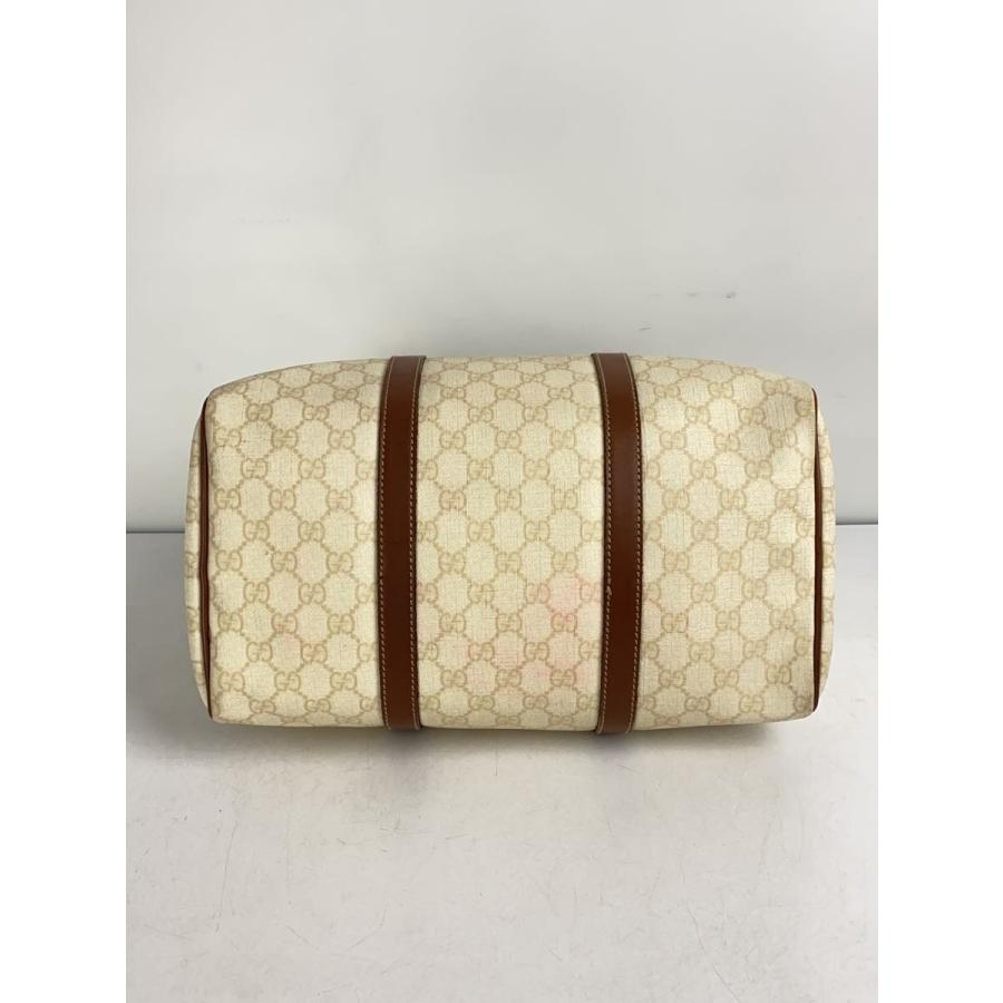 GUCCI◇ボストンバッグ_GGプラス/PVC/ホワイト/193603 : セカンド