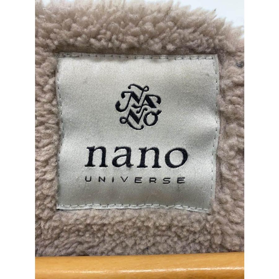 nano universe◆チェスターコート/FREE/ポリエステル/GRY/フリース/ノーカラー｜ssol-shopping｜03
