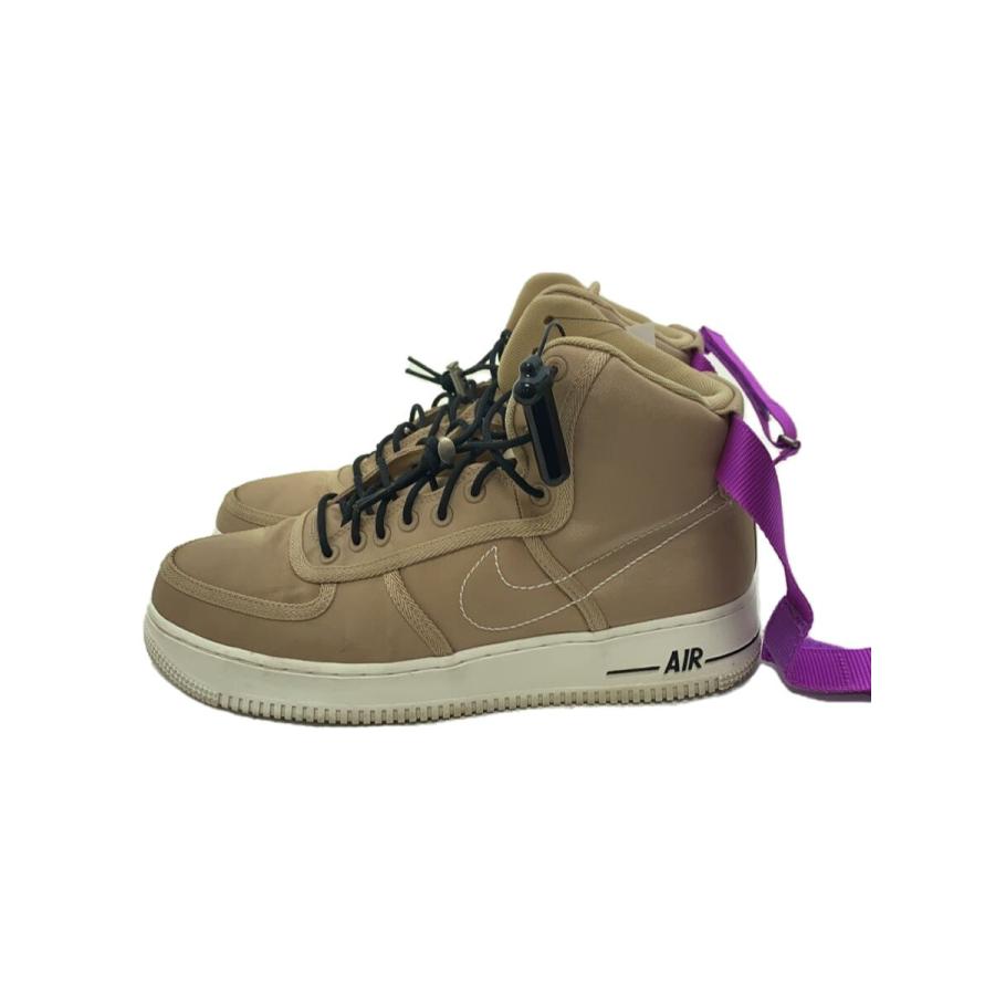 NIKE◇AIR FORCE 1 HIGH_エアフォース1 ハイ/28cm/BEG/ベージュ