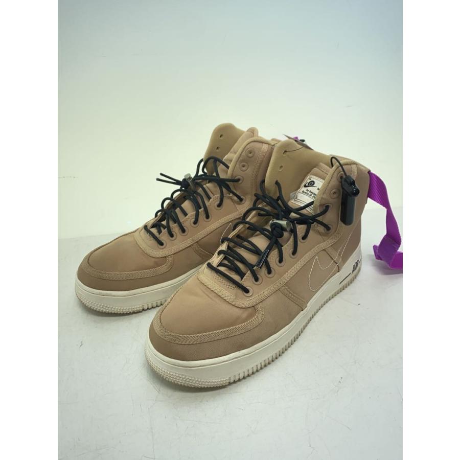 NIKE◇AIR FORCE 1 HIGH_エアフォース1 ハイ/28cm/BEG/ベージュ