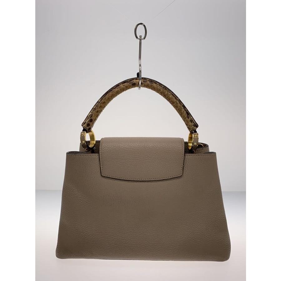 ヴィトン パルナセア カプシーヌMM LOUIS VUITTON◇カプシーヌMM_パルナセア/レザー/BEG/無地 : セカンド