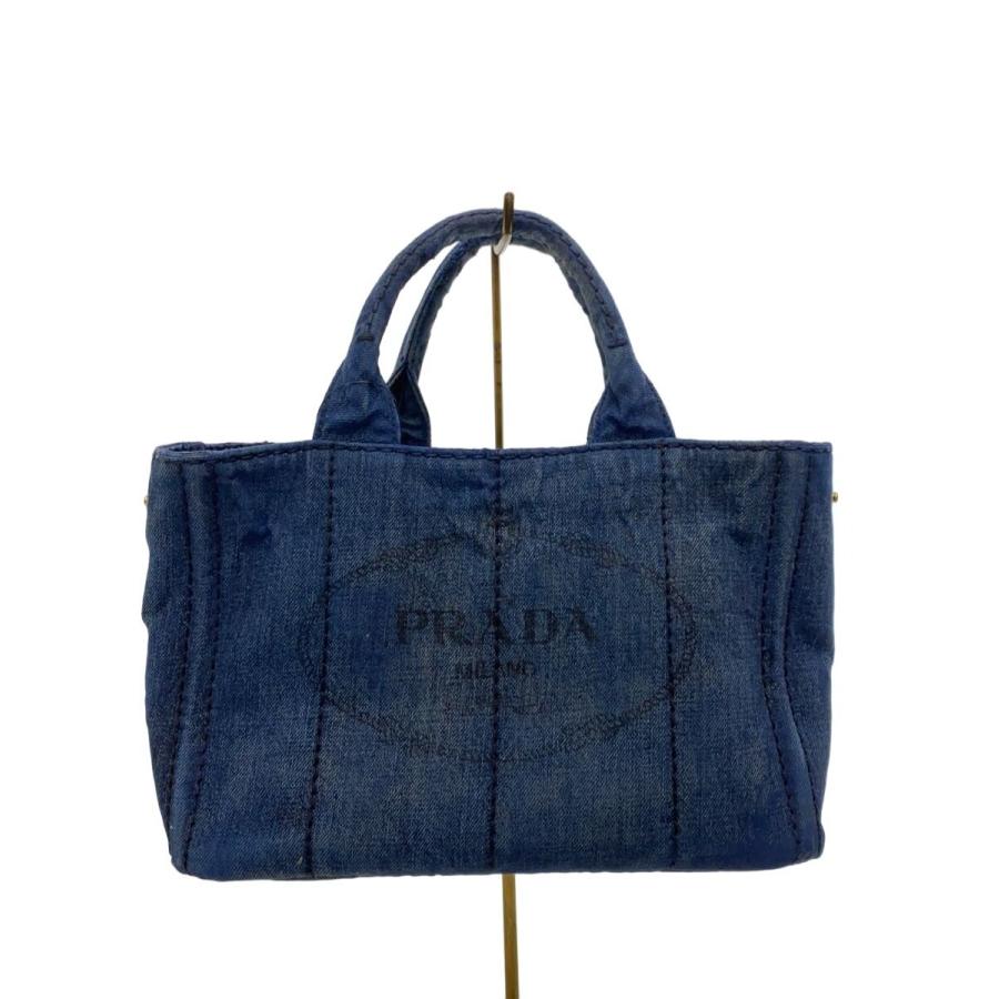 PRADA◇カナパデニムトートバッグ/デニム : セカンドストリートYahoo