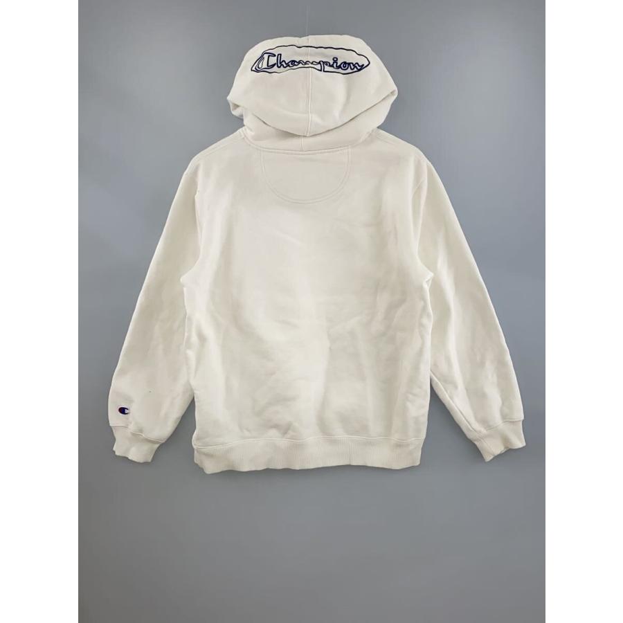 Supreme◇パーカー/M/コットン/WHT// : セカンドストリートYahoo!店