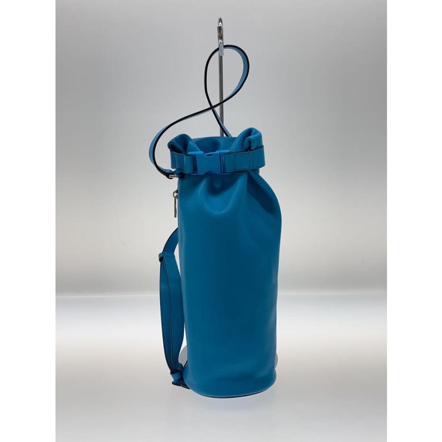 LOEWE◇22SS/ROLL TOP SLING BAG/ロールトップ スリングバッグ/BLU