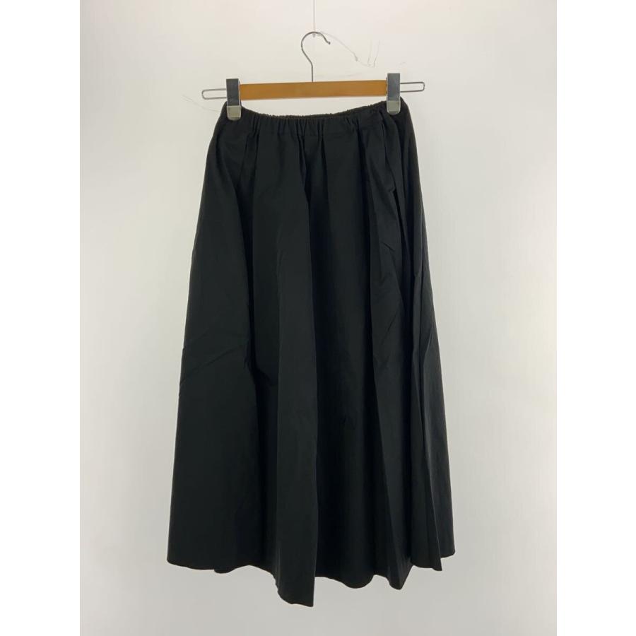 Plage◇24AW/typewriter cropped スカート/36/コットン/BLK/24