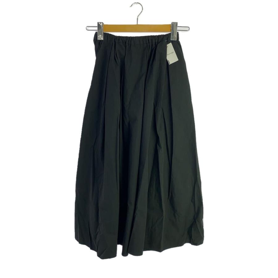 Plage◇24AW/typewriter cropped スカート/36/コットン/BLK 