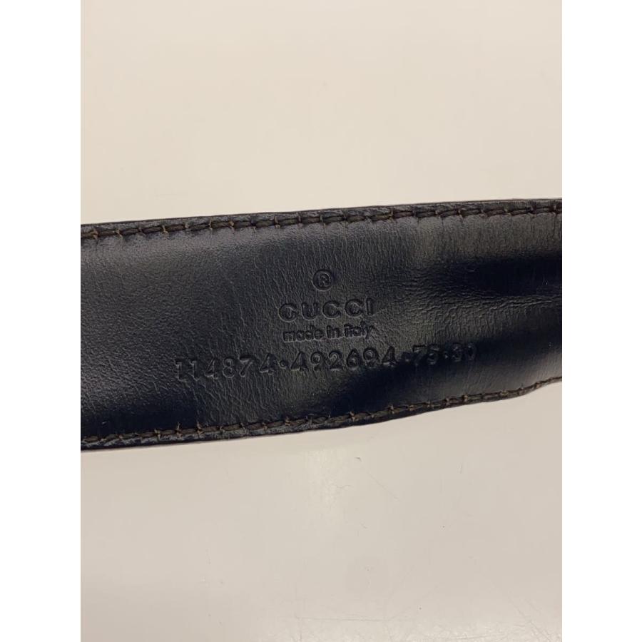 GUCCI◇GG柄/ベルト/キャンバス/PNK/総柄/レディース/114874・492694