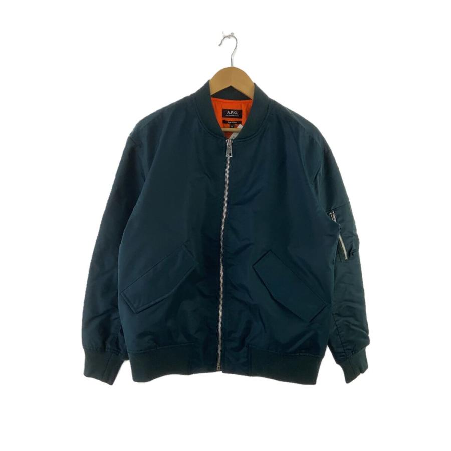 A.P.C.◇25SS/LOGAN ナイロンボンバージャケット/MA-1/フライト
