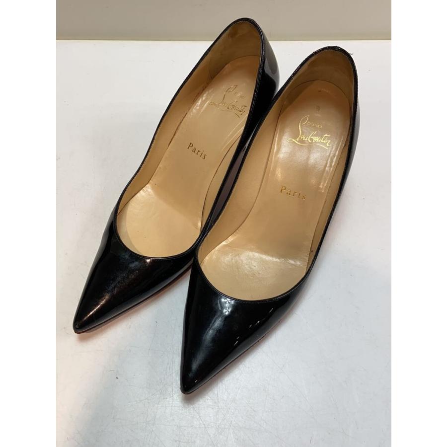 Christian Louboutin◇パンプス/36.5/BLK/PVC : セカンド Christian Louboutin◇パンプス/36.5/BLK/PVC : セカンド