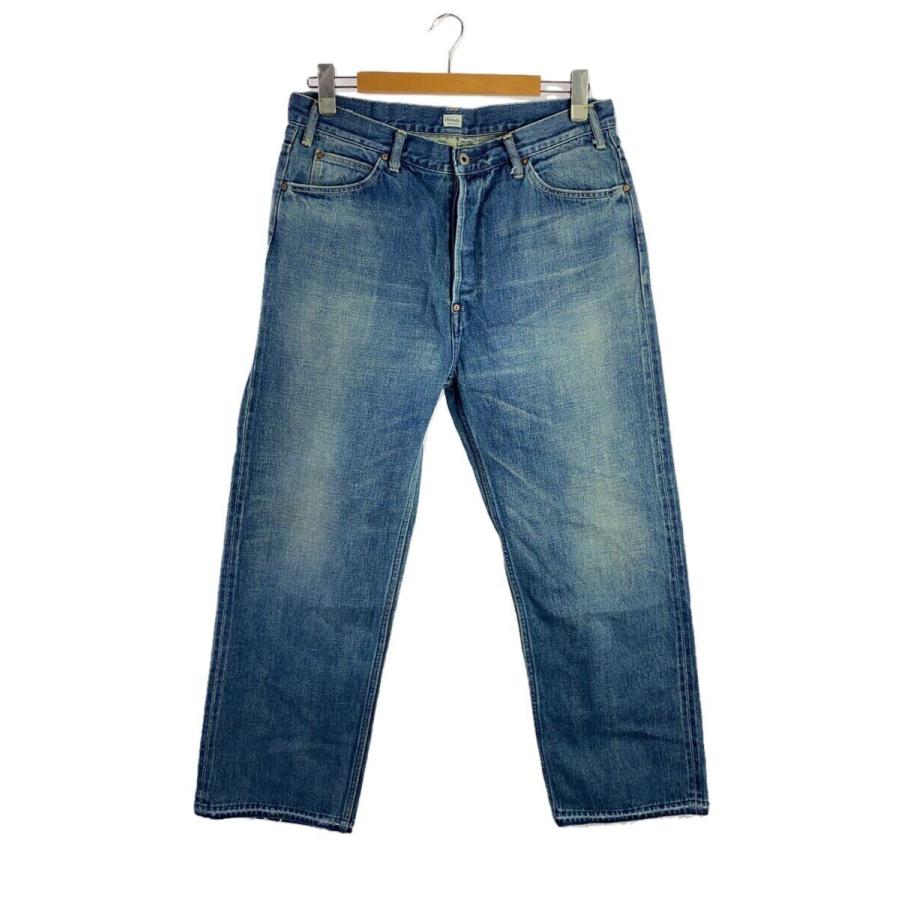 chimala◇DENIM NARROW STRAIGHT CUT/大戦モデル/ストレートパンツ/32