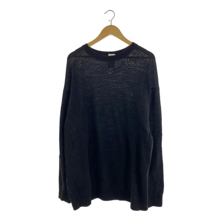 【試着のみ美品】COMOLI 7G クルーネックニット BLACK 1 COMOLI 7G クルーネックニット BLACK | CASANOVA&CO (カサノヴァアンド