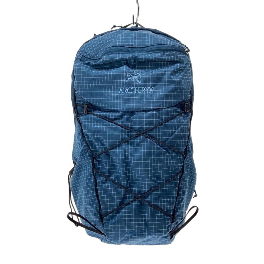 新品ARC'TERYX 青 チェック柄 リュック ARC'TERYX◇AERIOS 18 BACK PACK/リュック/ナイロン/BLU