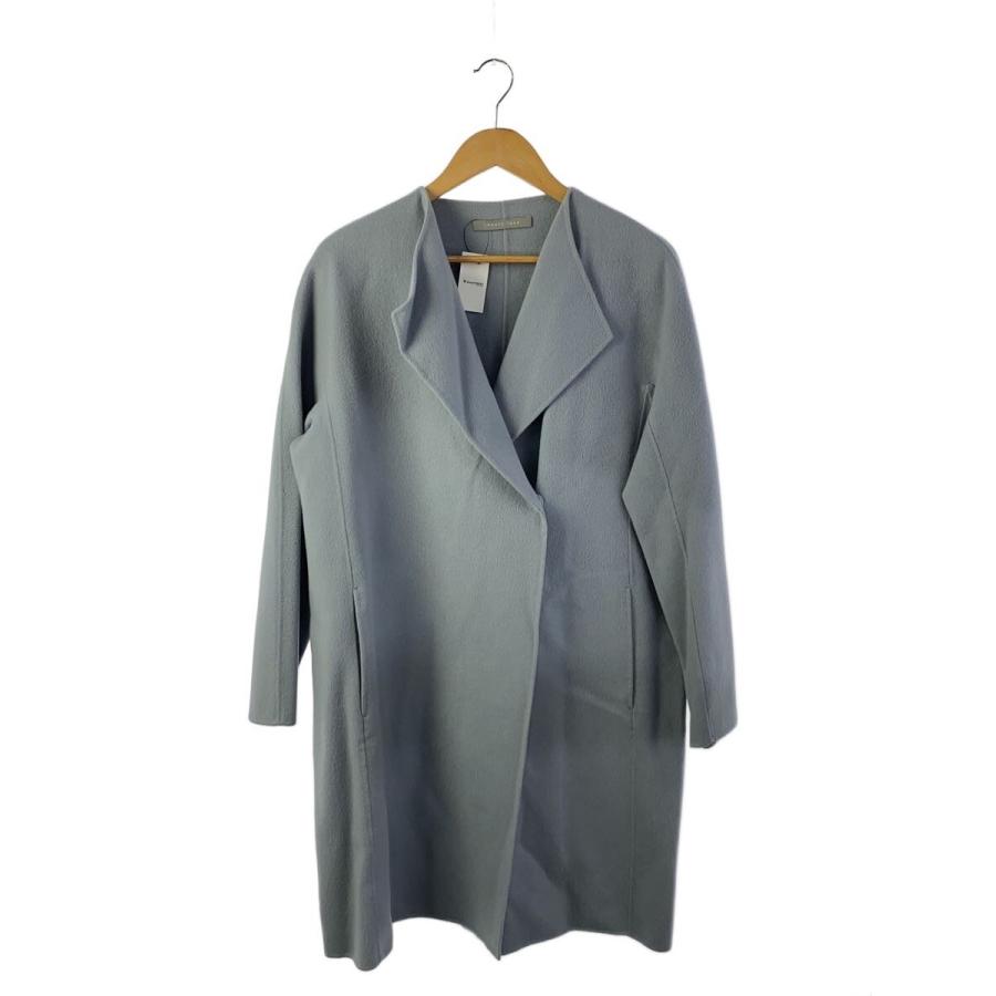 theory luxe◇カシミヤ混/コート/40/ウール/BLU/03-9309605-020-040
