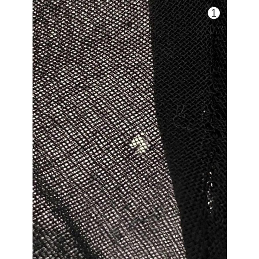 PLST◇25ss/シアーオーガンジーハーフスリーブジャケット/M